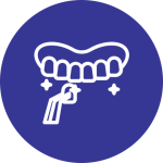 Ícone 5 - Prova e ajustes - Página Lentes de contato dental