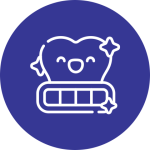 Ícone 6 - Fixação definitiva - Página Lentes de contato dental